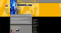 Desktop Screenshot of haushofer.at